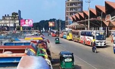 Day 2 of hartal underway with regular traffic on Dhaka streets