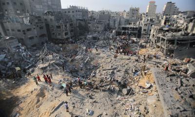 গাজায় বিদ্যালয়ে ইসরায়েলের হামলায় ২৫ জন নিহত