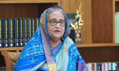 ভবনটিতে অগ্নি নির্গমন পথ না থাকায় ক্ষোভ প্রধানমন্ত্রীর