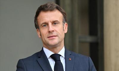 French President Macron arrives in Israel on solidarity visit