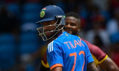 ভারতের দলে তিলক