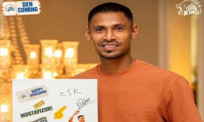 মোস্তাফিজ চেন্নাইয়ে