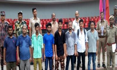 ভারতে জেল খেটে দেশে ফিরলেন ৮ বাংলাদেশি যুবক