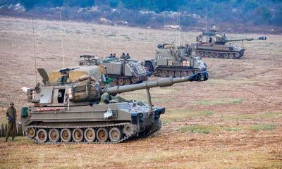 গাজায় তিনমুখী আক্রমণ করবে ইসরাইল