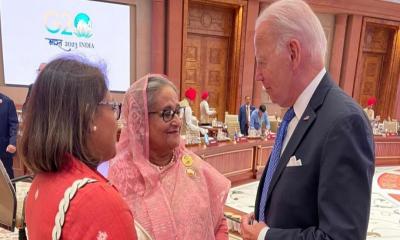 Hasina and Biden have discussed importance of free, fair elections in Bangladesh as well as improving relations