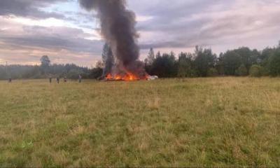 Plane crashes in Russia with Wagner chief Prigozhin ‘on board’, all boarders reportedly killed