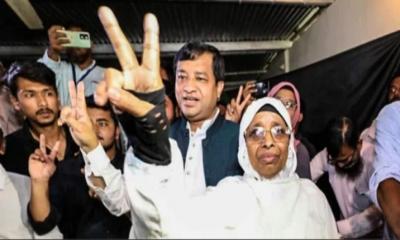 Ex-mayor Jahangir‍‍`s mother Zayeda Khatun wins