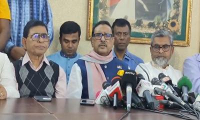 বিএনপির রাজনীতি সবসময় মিথ্যাচারের ওপর নির্ভরশীল : ওবায়দুল কাদের