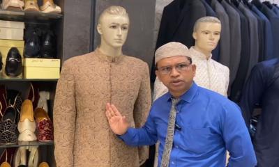 Luxury eid attire: Vasavi showroom unveils Tk 1.89 lakh punjabi