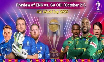 Preview of ENG vs. SA ODI in ICC World Cup 2023