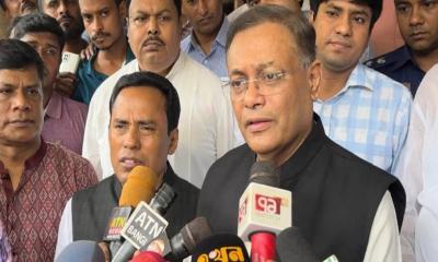 Govt to deal with BNP‍‍`s atrocities with iron hand: Hasan Mahmud