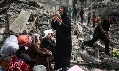 গাজায় ইসরায়েলের হামলা, গর্ভবতী নারীসহ নিহত ১৮