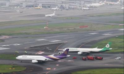 Two planes ‘likely collided’ at airport in Tokyo