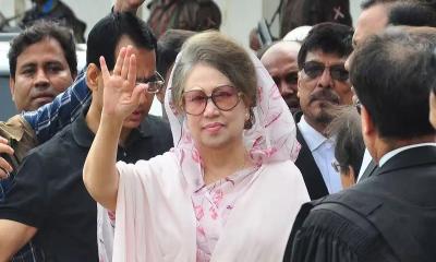 Khaleda Zia returning home from hospital