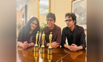 Kolkata 20th Tele Cine Awards: Afzal Hossain, Chanchal Chowdhury, Bappa Mazumder honoured