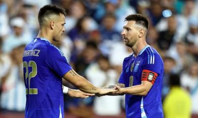 মেসির জোড়া গোল