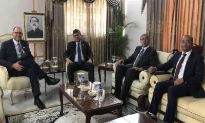 Ambassador Haas, Foreign Secretary Masud discussed ongoing developments, says US Embassy