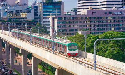 Metro rail’s Karwan Bazar, Shahbagh stations to open Dec 31