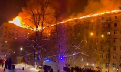 Major fire at Moscow residential building contained: authorities
