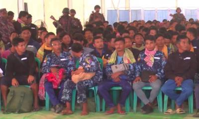 Repatriation of 330 Myanmar security personnel from Bangladesh underway
