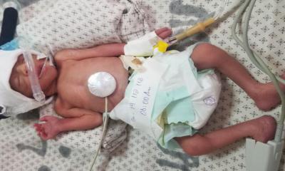 সদ্যোজাত সন্তান নিয়ে আতঙ্কে গাজার মায়েরা