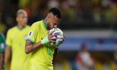 Neymar breaks Pele‍‍`s Brazil goal-scoring record in 5-1 win in South American World Cup qualifying