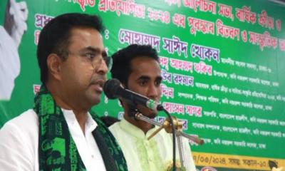 ৭ মার্চ ভাষণের আগে বঙ্গবন্ধু বলেছিলেন আজ মনের কথা বলবো: সাঈদ খোকন