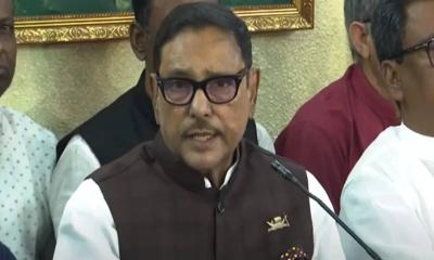 কথায় কথায় খেজুর খাওয়ার কথা বলেছেন শিল্পমন্ত্রী: ওবায়দুল কাদের