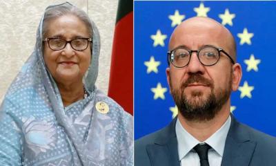 প্রধানমন্ত্রী শেখ হাসিনাকে অভিনন্দন জানালেন ইউরোপীয় কাউন্সিলের প্রেসিডেন্ট