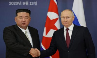 Putin, Kim gifted each other rifles: Kremlin