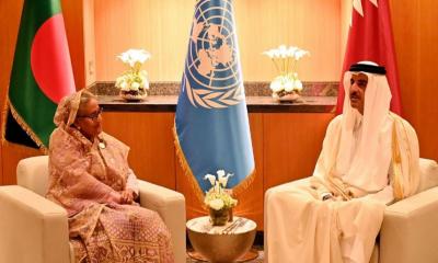 Qatar high-ups congratulate PM Sheikh Hasina on her taking charge as PM