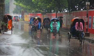Met office forecasts rain in all 8 divisions