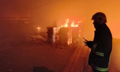 Fire breaksJute Mill in Rupsa, Khulna; Firefighters Rush to Scene