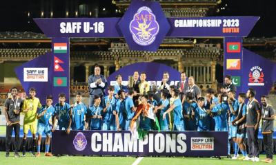 বাংলাদেশকে হারিয়ে শিরোপা ভারতের