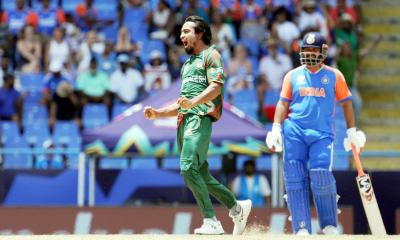 বাংলাদেশের টার্গেট ১৯৭ রান