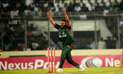 সাকিব ম্যাজিকে বাংলাদেশের জয়