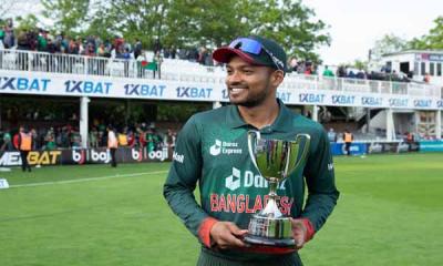 তৃতীয় ওয়ানডেতে অধিনায়ক শান্ত