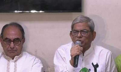 অস্ত্রোপচারের পর খালেদা জিয়ার অবস্থা এখন মোটামুটি: মির্জা ফখরুল