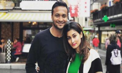 Shakib‍‍`s wife Shisir posts emotional message of support on Facebook