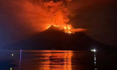 Tsunami alert in Indonesia: Volcano has several big eruptions thousands are told to leave