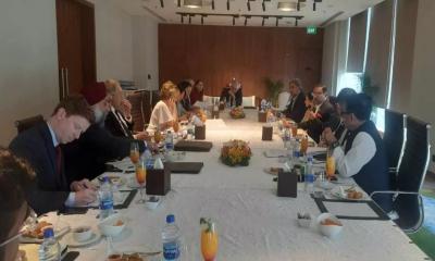 IRI and NDI pre-election assessment mission holds meeting with AL delegation
