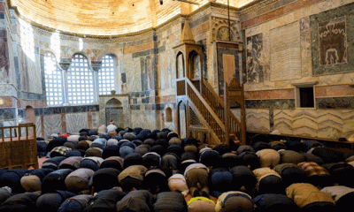 গির্জা থেকে রূপান্তরিত মসজিদ মুসলিমদের জন্য খুলে দিলেন এরদোয়ান