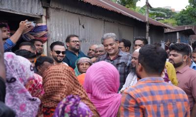 আমি শুধু ভোট চাইতে নয়, আপনাদের সমস্যার কথা শুনতে এসেছি : আরাফাত
