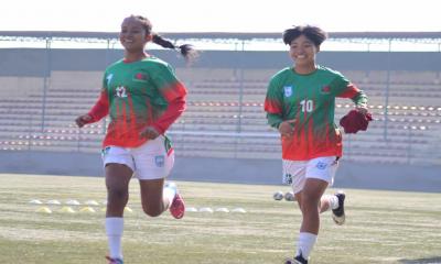 নারী দিবস : বিশেষ দিনে মেয়েদের খেলা ভুটানের সঙ্গে