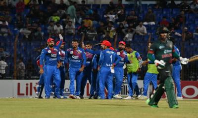 বাংলাদেশকে উড়িয়ে দিল আফগানিস্তান