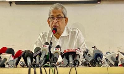 তাদের সবকিছুর মধ্যে একটা সন্ত্রাসী ব্যাপার থাকে, তাপসের বক্তব্য প্রসঙ্গে বললেন মির্জা ফখরুল