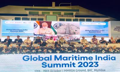 State minister for shipping participates in Global Maritime India Summit