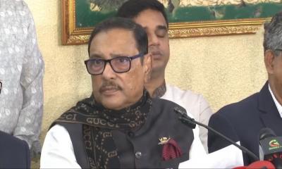 খোমিনি স্টাইলে বিপ্লব হবে না, আন্দোলন হবে রাজপথে নয় জেলে: ওবায়দুল কাদের