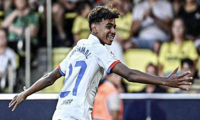 বার্সার জয়ে ইয়ামেলের গোল