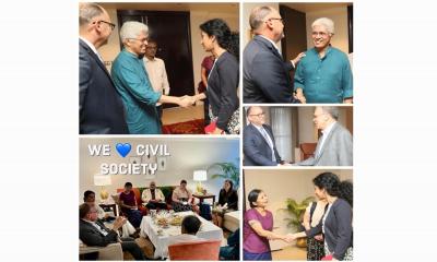 জামিনের পরদিনই আদিলুর-এলান মার্কিন দূতাবাসে